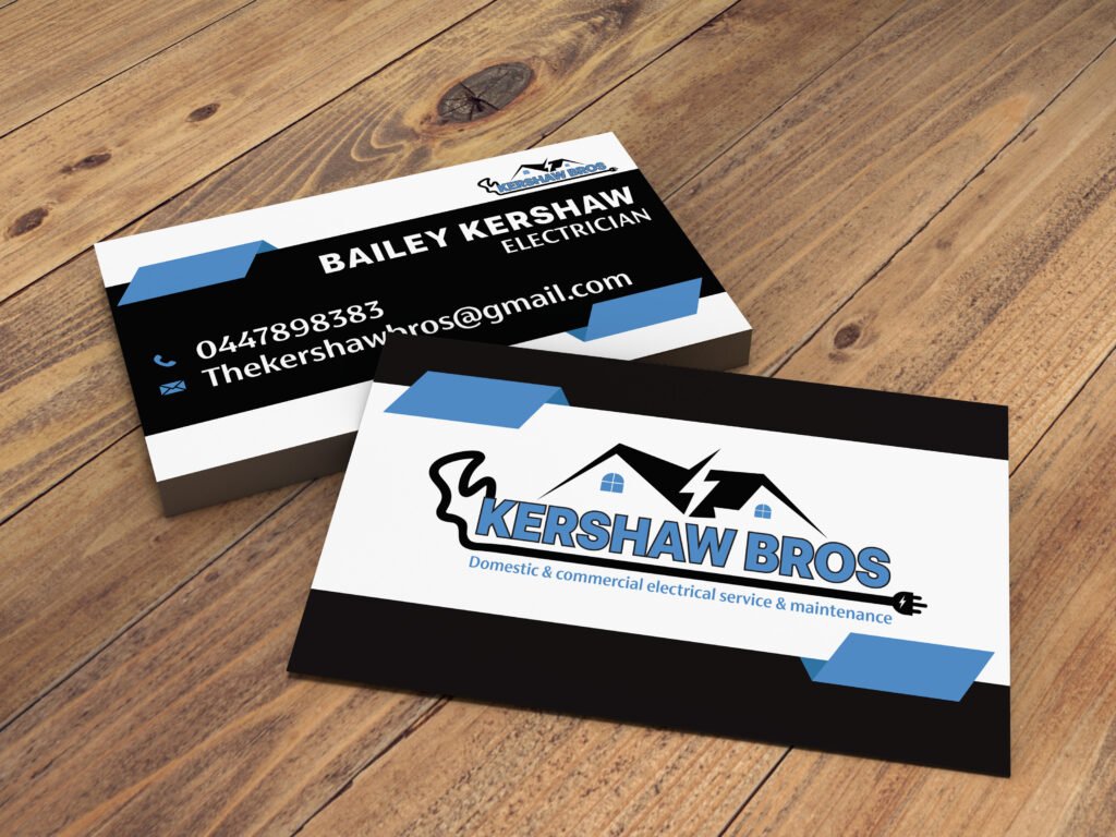 Business card mockup
